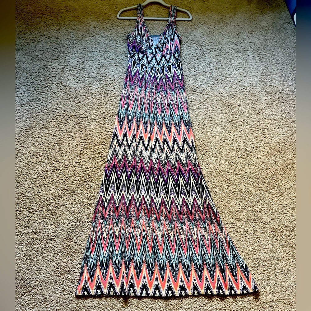 Loveapella multicolor max dress size small